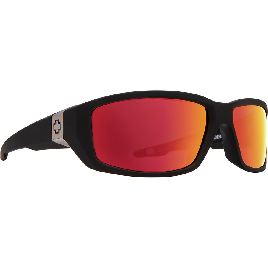 DIRTY MO, Black Soft Matte-HD Plus Rose with Red Spectra Mirror, hi-res